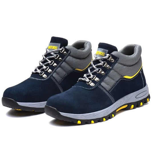 Steel Toe Waterproof Safety Shoes – Ergonomic All-Season Work Footwear
