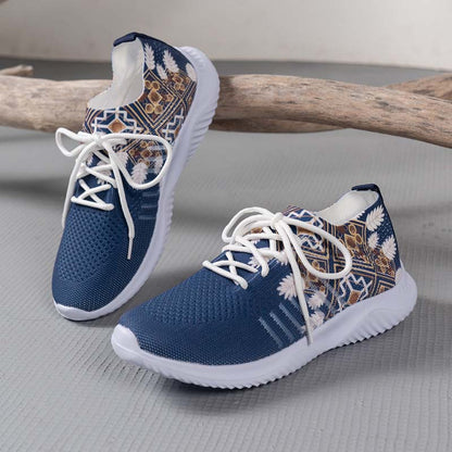 Luftige Sneakers Damen – Boho-Print Schuhe für Freizeit und Sommermode