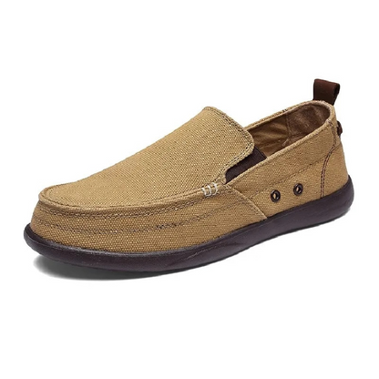 Herren Canvas Slipper – Atmungsaktive bequeme Schuhe für Freizeit und Alltag