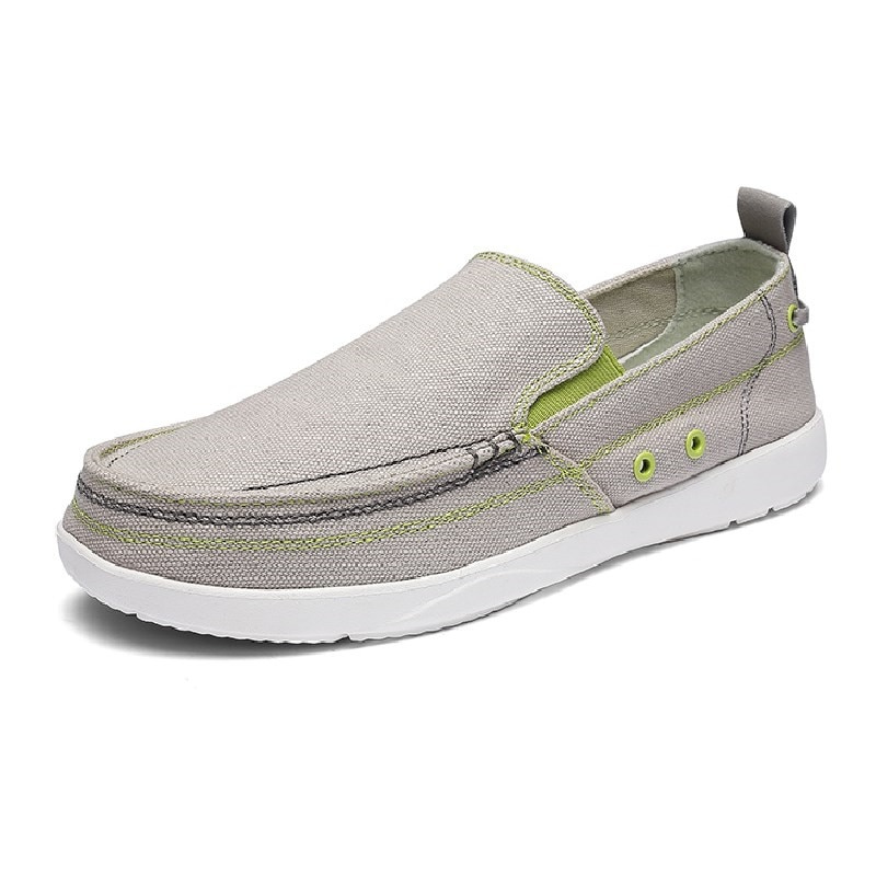 Herren Canvas Slipper – Atmungsaktive bequeme Schuhe für Freizeit und Alltag