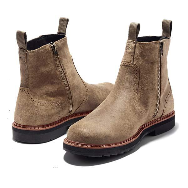 Chelsea Boots Herren – Luxe Trendy Chelsea Stiefel aus Leder für Alltag