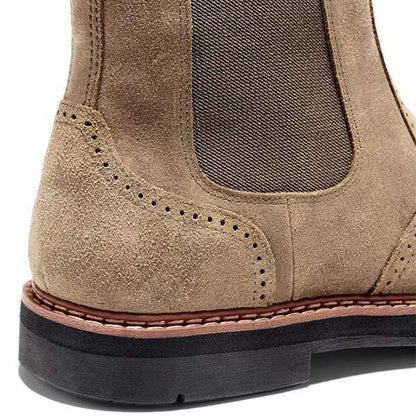 Chelsea Boots Herren – Luxe Trendy Chelsea Stiefel aus Leder für Alltag