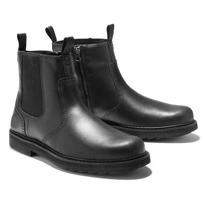 Chelsea Boots Herren – Luxe Trendy Chelsea Stiefel aus Leder für Alltag