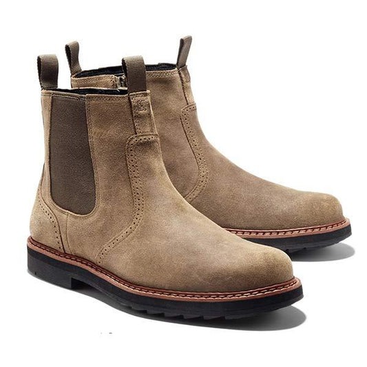 Chelsea Boots Herren – Luxe Trendy Chelsea Stiefel aus Leder für Alltag