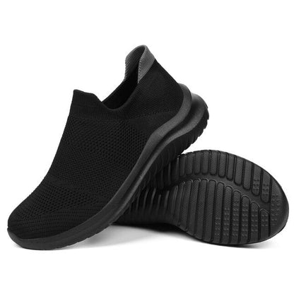 Men's Comfortable Sneakers – Breathable Shoes with Wide Toe Box for Daily Wear