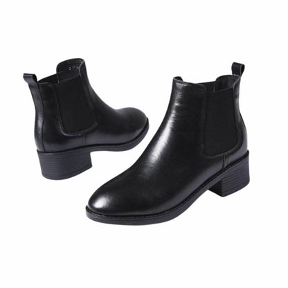 Chelsea-Stiefel Damen – Bequeme orthopädische Stiefel mit Memory-Schaum