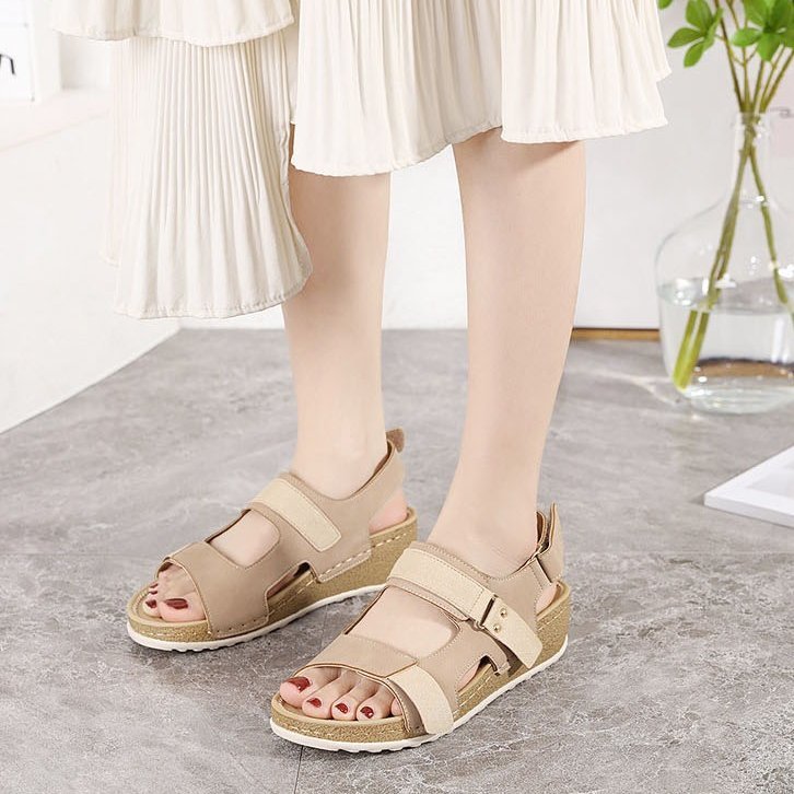 Bequeme Damensandalen – Atmungsaktive Sandalen mit verstellbaren Riemen für Damen