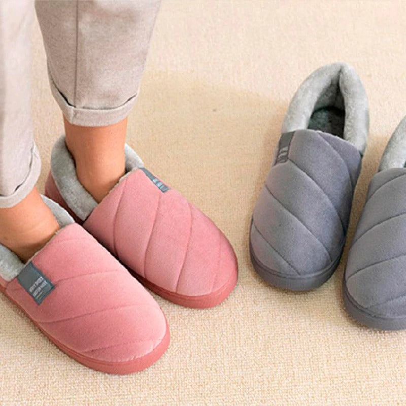Cozy Slippers for Family – Warm Lining, Soft Indoor Footwear for Home