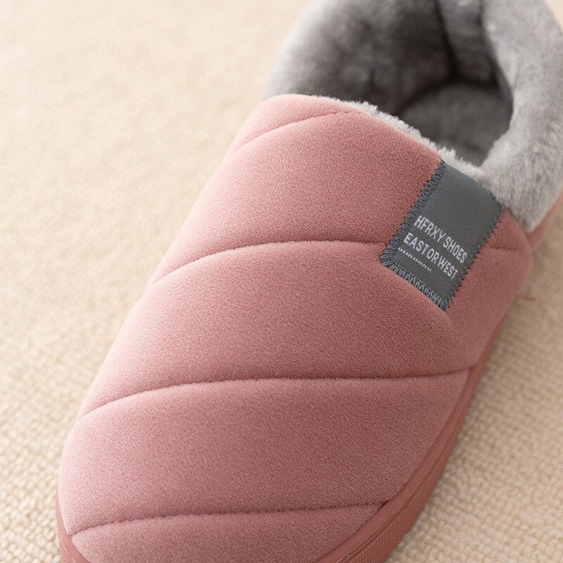 Cozy Slippers for Family – Warm Lining, Soft Indoor Footwear for Home