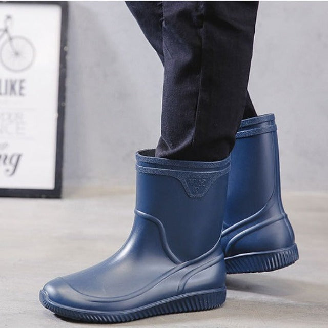 Gummistiefel bequem – Wasserdichte Gummistiefel mit Wärme, Stabilität und stilvollem Design