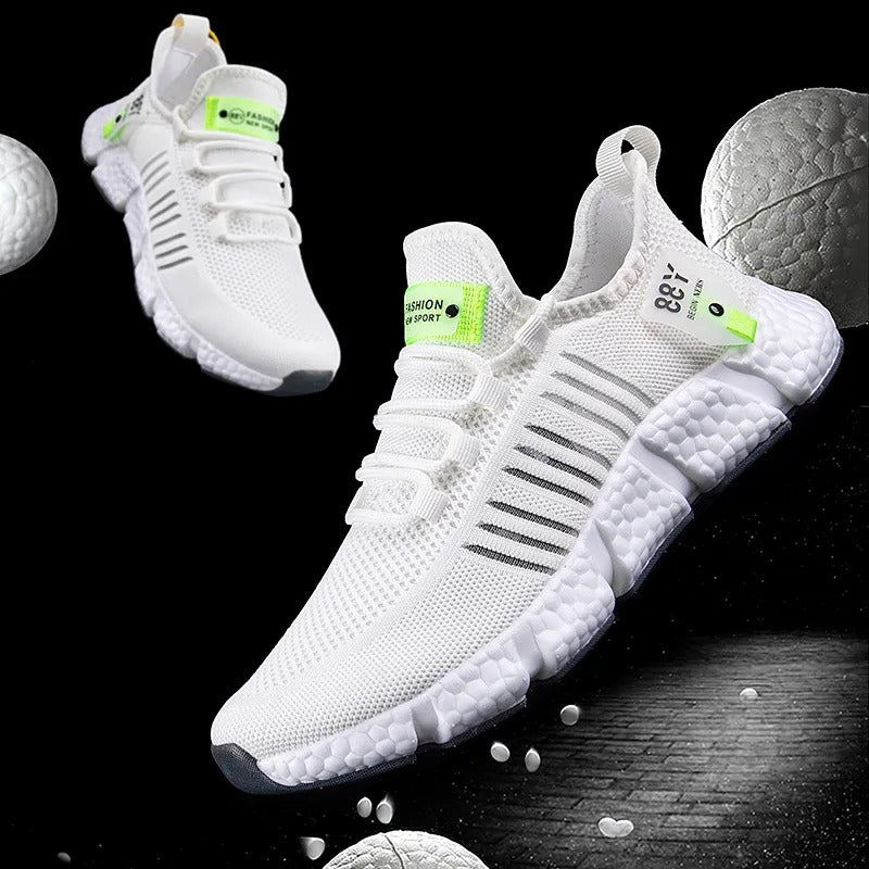 Comfortable Sneakers – Flexible Midsole & Orthopedic Insoles for All-Day Wear