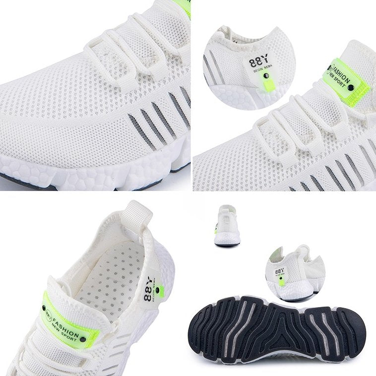 Comfortable Sneakers – Flexible Midsole & Orthopedic Insoles for All-Day Wear