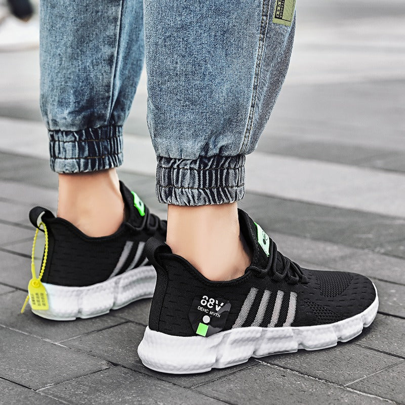 Comfortable Sneakers – Flexible Midsole & Orthopedic Insoles for All-Day Wear