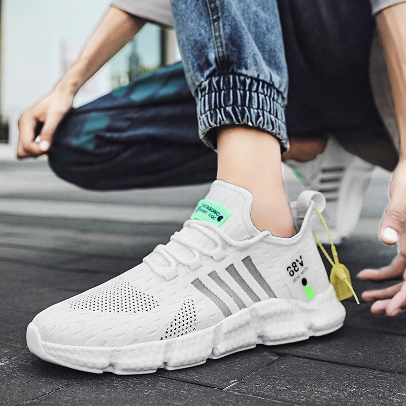 Comfortable Sneakers – Flexible Midsole & Orthopedic Insoles for All-Day Wear