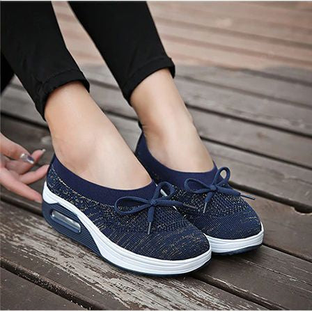 Damen Sneakers – Bequeme Luftkissen-Sohle für täglichen Gebrauch und Komfort