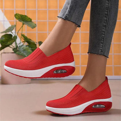 Atmungsaktive Slip-On Sneakers Damen – Ergonomische, bequeme Schuhe für Alltag