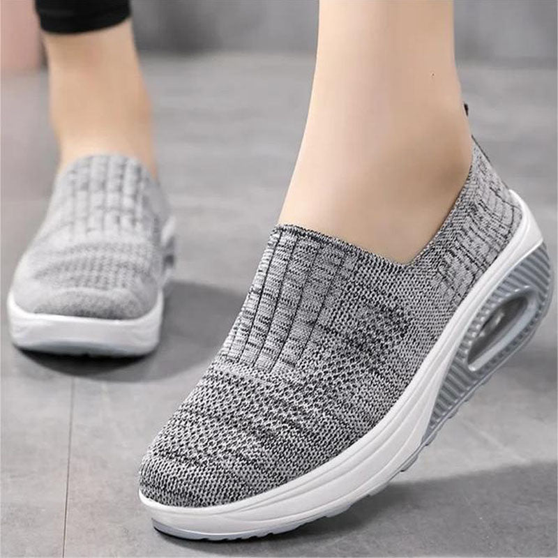 Atmungsaktive Slip-On Sneakers Damen – Ergonomische, bequeme Schuhe für Alltag