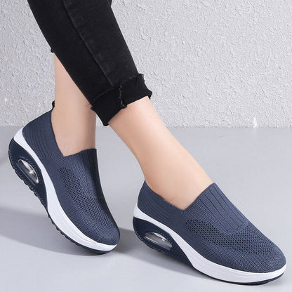 Atmungsaktive Slip-On Sneakers Damen – Ergonomische, bequeme Schuhe für Alltag