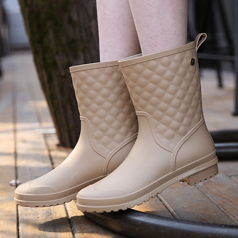 Gummistiefel Damen – Elegante wasserdichte Gummistiefel bequem und stylisch