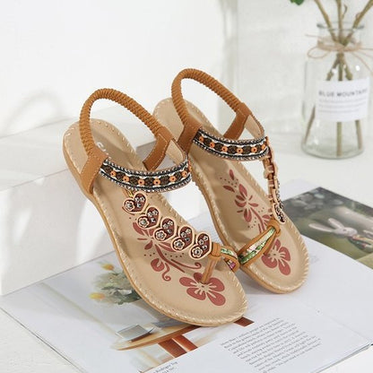 Sandalen Damen – Elegante Boho Chic Sandalen aus hochwertigem Material