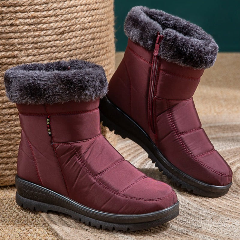 Winterstiefel Damen – Warme und bequeme Stiefel für kalte Tage, gefüttert und stylish