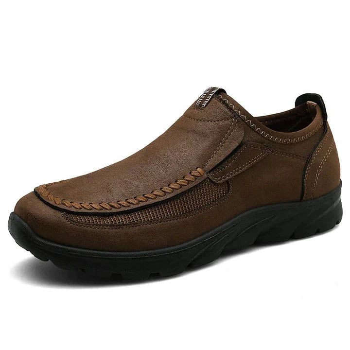 Moccasins for Men – Airy Orthopedic Slip-On Shoes in High-Quality Material