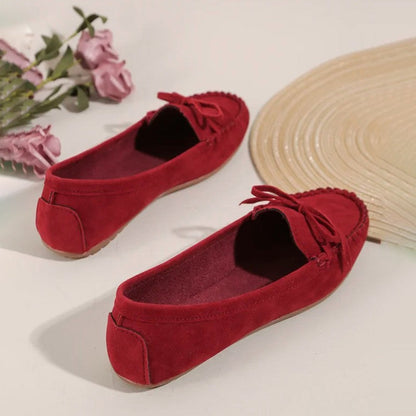 Loafer Damen – Stilvolle Loafer mit Schleifendetail für elegante Anlässe