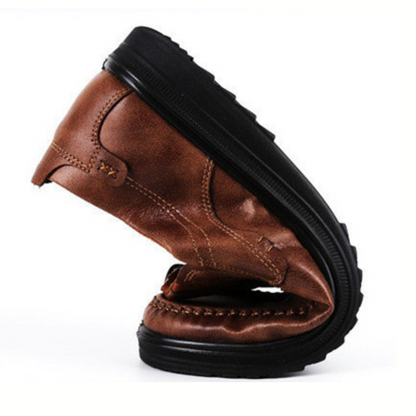 Leather Slippers for Men – Stylish Comfortable House Shoes for Relaxation