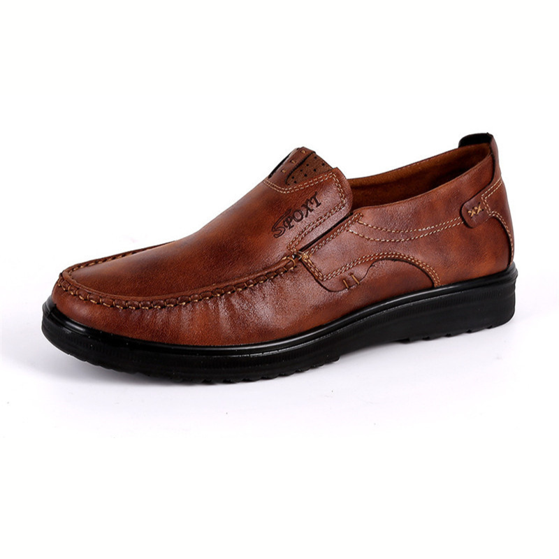 Leather Slippers for Men – Stylish Comfortable House Shoes for Relaxation