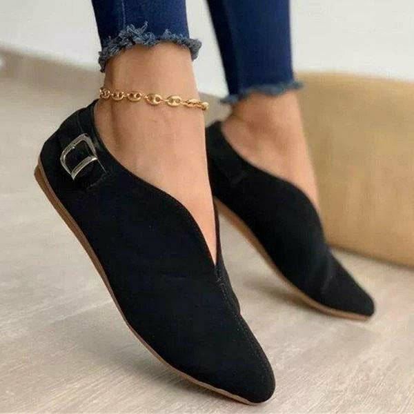 Mules Damen – Klassische Mules mit offenem Rist und Riemchen hinten für eleganten Look