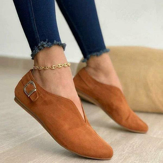 Mules Damen – Klassische Mules mit offenem Rist und Riemchen hinten für eleganten Look