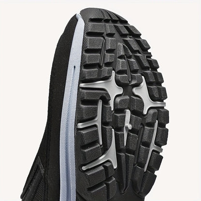 Men's Hiking Shoes – Durable Slip-On Outdoor Footwear, Breathable Comfort