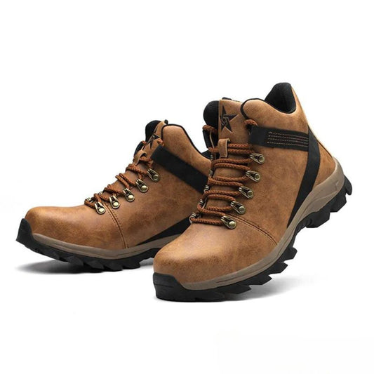 Safety Shoes for Men – Waterproof Slip-Resistant Work Boots with Reinforced Toe
