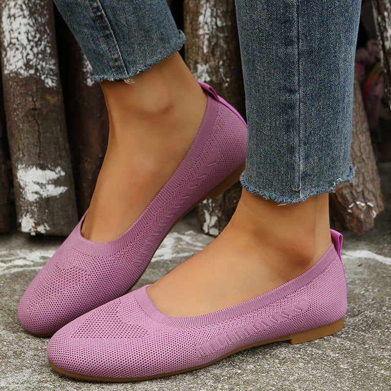 Atmungsaktive Slipper Damen – Hübsche Niedrige Schuhe für Alltag und Freizeit