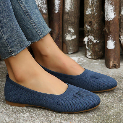 Atmungsaktive Slipper Damen – Hübsche Niedrige Schuhe für Alltag und Freizeit