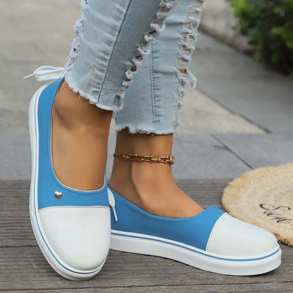 Niedrige Sneakers Damen – Stylische Schnürschuhe mit Absatz für Alltag