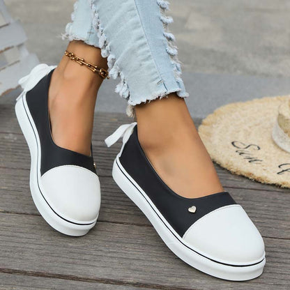 Niedrige Sneakers Damen – Stylische Schnürschuhe mit Absatz für Alltag