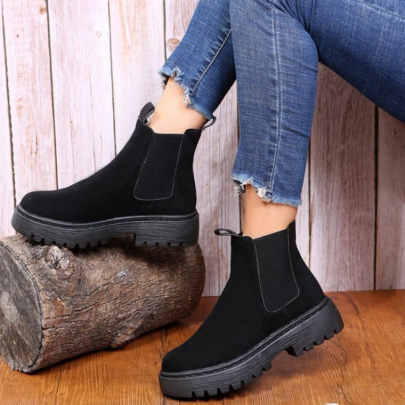 Slip-On Winter | Orthopedische Vrouwen Winterlaars Zonder Veters