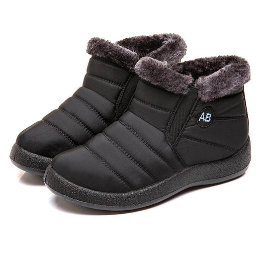 Schneestiefel Damen – Luxuriöse, warme gefütterte Winterstiefel für Schnee