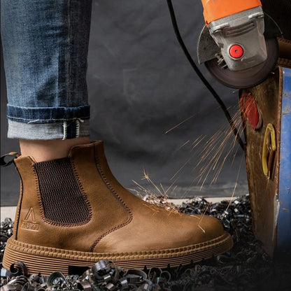 Sicherheitsstiefel für Arbeiter – Rutschfeste, wasserdichte und bequeme Stiefel