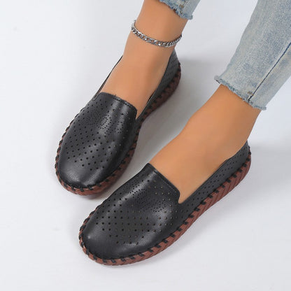 Luftige Slipper Damen – Bequeme Slipper mit Lochmuster für Sommer und Freizeit