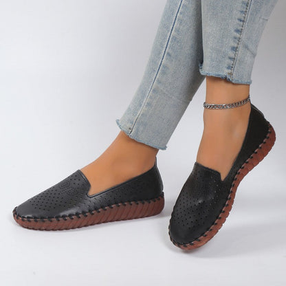 Luftige Slipper Damen – Bequeme Slipper mit Lochmuster für Sommer und Freizeit