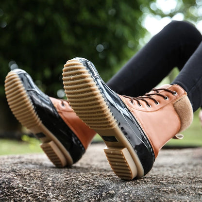 Wasserfeste Stiefel für Herren – Komfortable Outdoor-Schuhe mit Grip für nasse Bedingungen