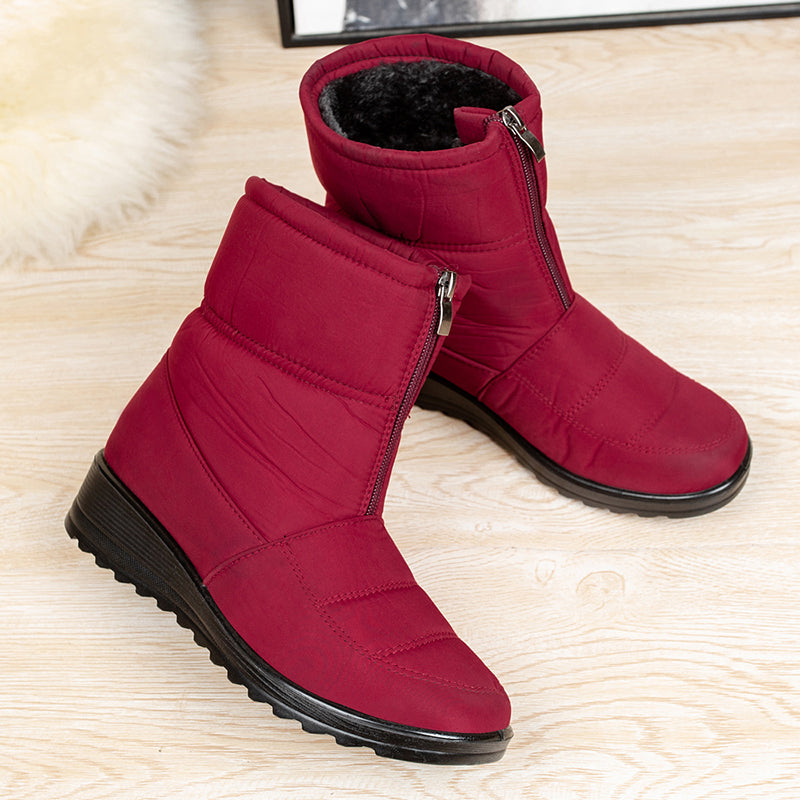 Wasserdichte Winterstiefel Damen – Orthopädische Stiefel mit rutschfesten Sohlen