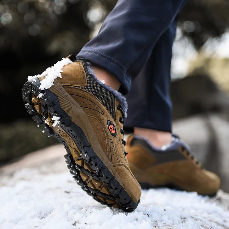 Wanderschuhe Herren – Gefütterte, ergonomische Wanderschuhe für Winterabenteuer