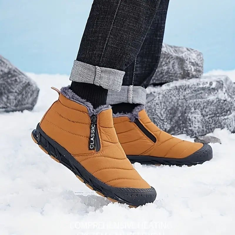 Winterstiefel für Herren – Warme Outdoor Schuhe für kaltes Wetter und Schnee