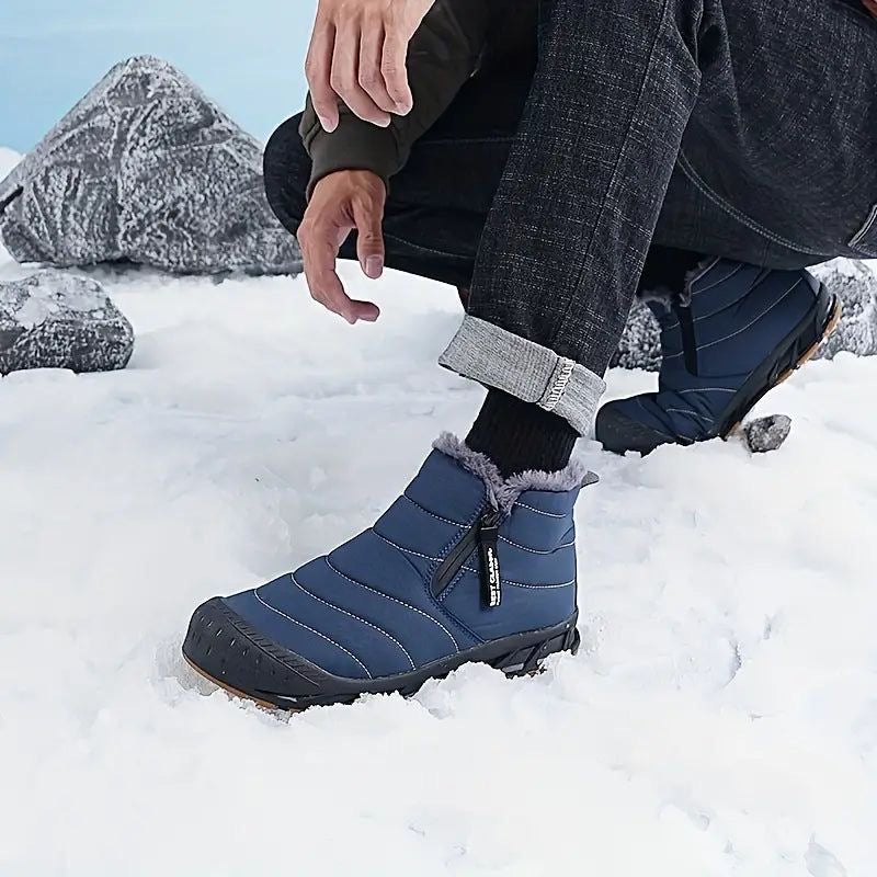 Winterstiefel für Herren – Warme Outdoor Schuhe für kaltes Wetter und Schnee