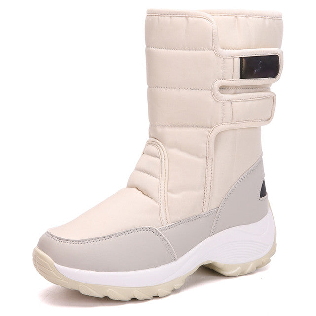 Winterstiefel Damen – Warme, stylische Winterstiefel mit rutschfester Sohle