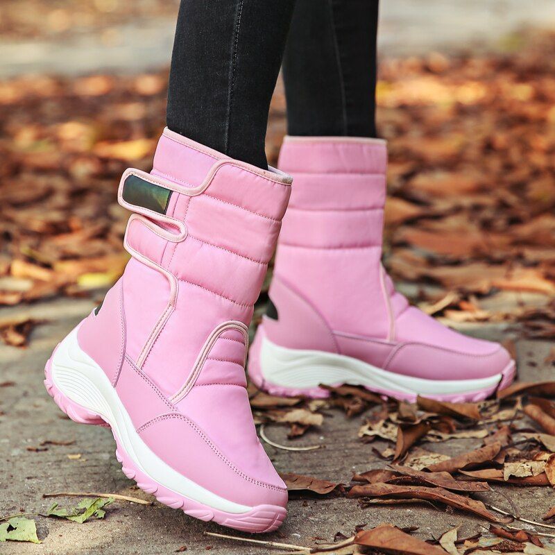 Winterstiefel Damen – Warme, stylische Winterstiefel mit rutschfester Sohle