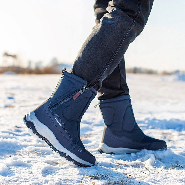 Winterwanderstiefel – Warme, wasserdichte Stiefel für Outdoor-Abenteuer und winterliche Aktivitäten